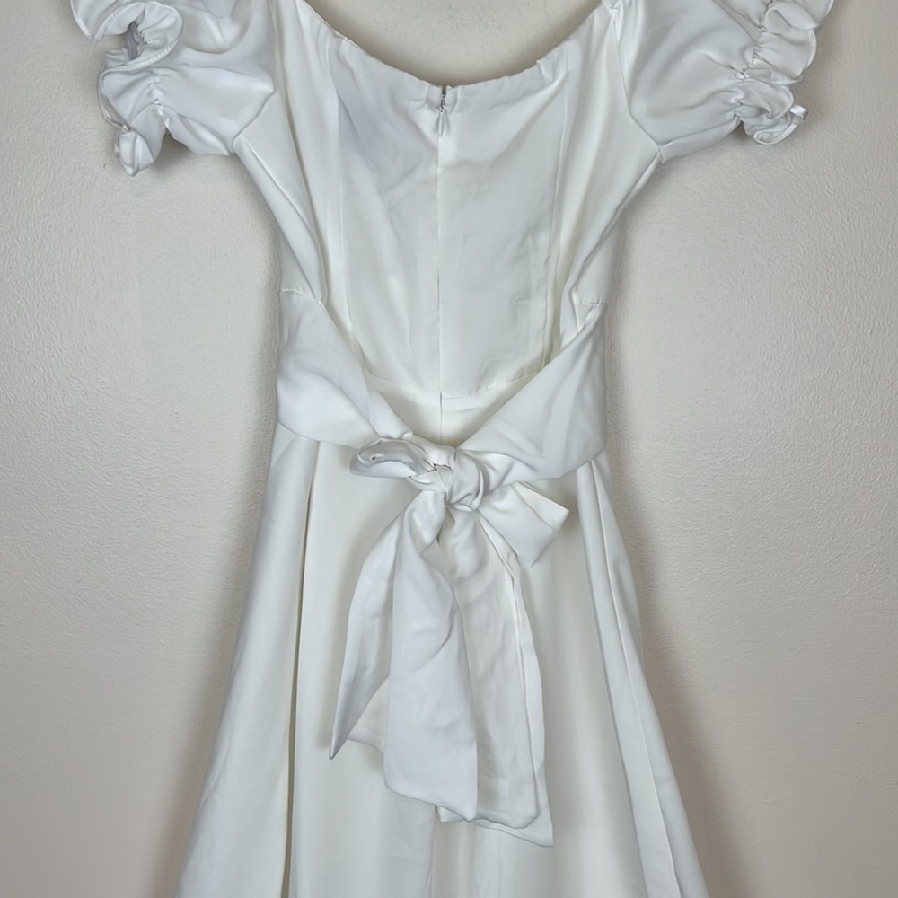 Hello Molly White Midi Slip Dress, Size XS, Bridal or Wedding events - Picture 9 of 14